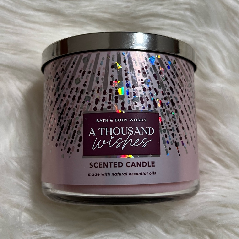A thousand wishes candle